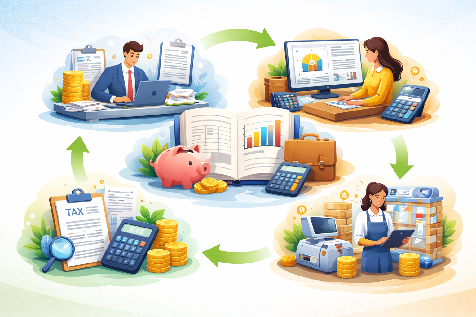 آشنایی با انواع حسابداری؛ بررسی جامع شاخه‌های مالی برای ورود به بازار کار